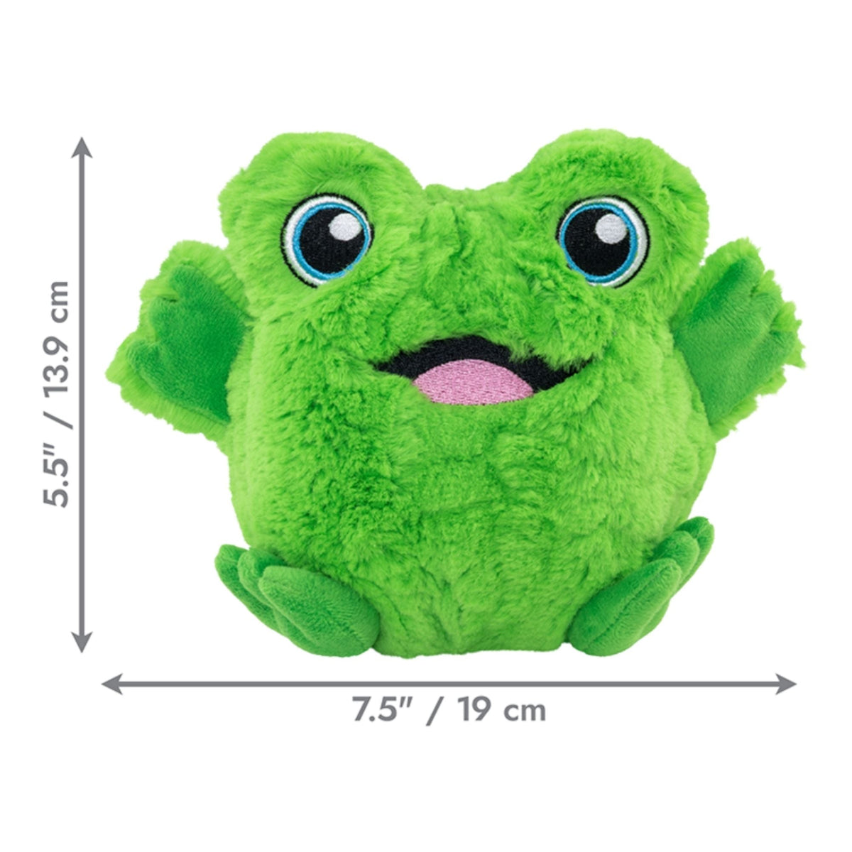Kong Dog Ziggles Frog Medium