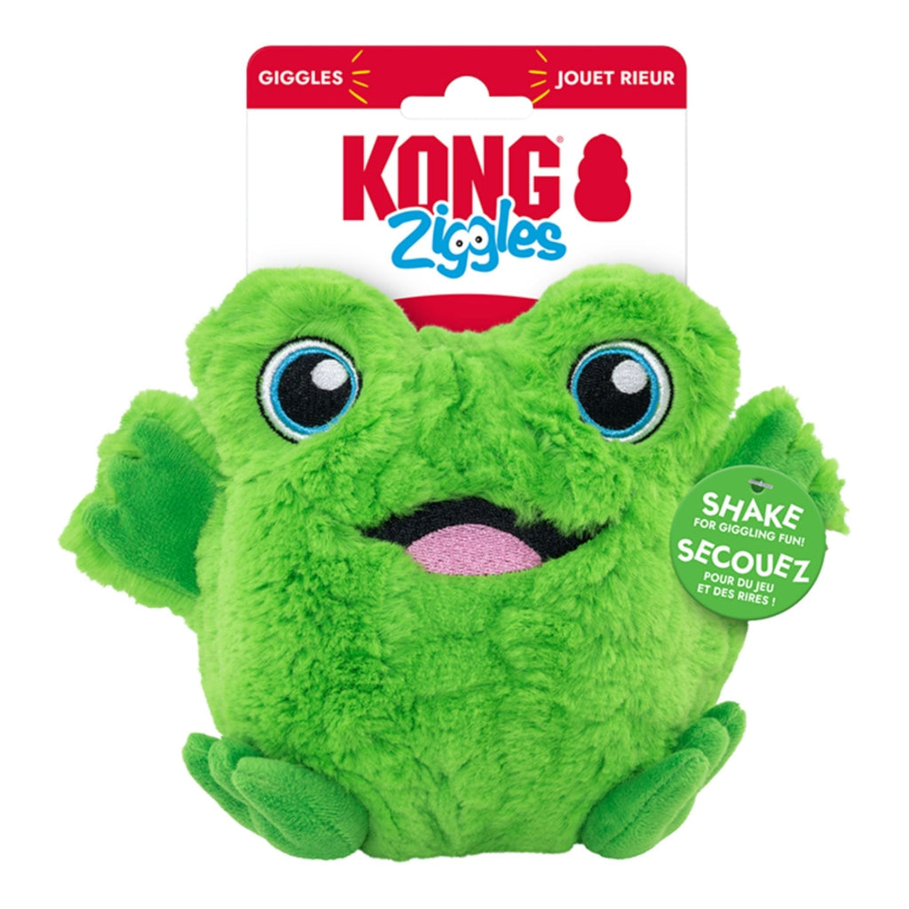 Kong Dog Ziggles Frog Medium