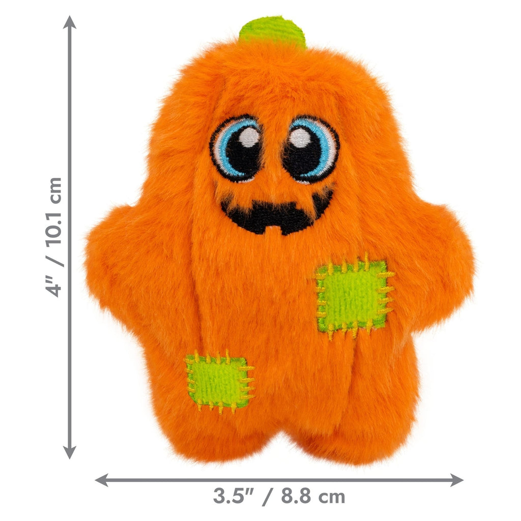 KONG Halloween Snuzzles Ghost and Pumpkin Dog Toy Assorted 1ea/SM