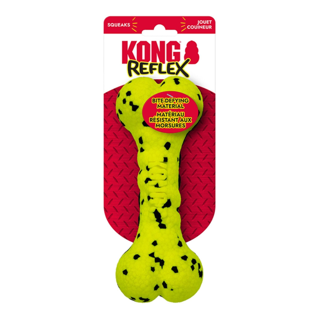 Kong Dog Reflex Squeak Bone Medium / Large