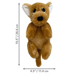 KONG Comfort Pups Dog Toy Peanut SM