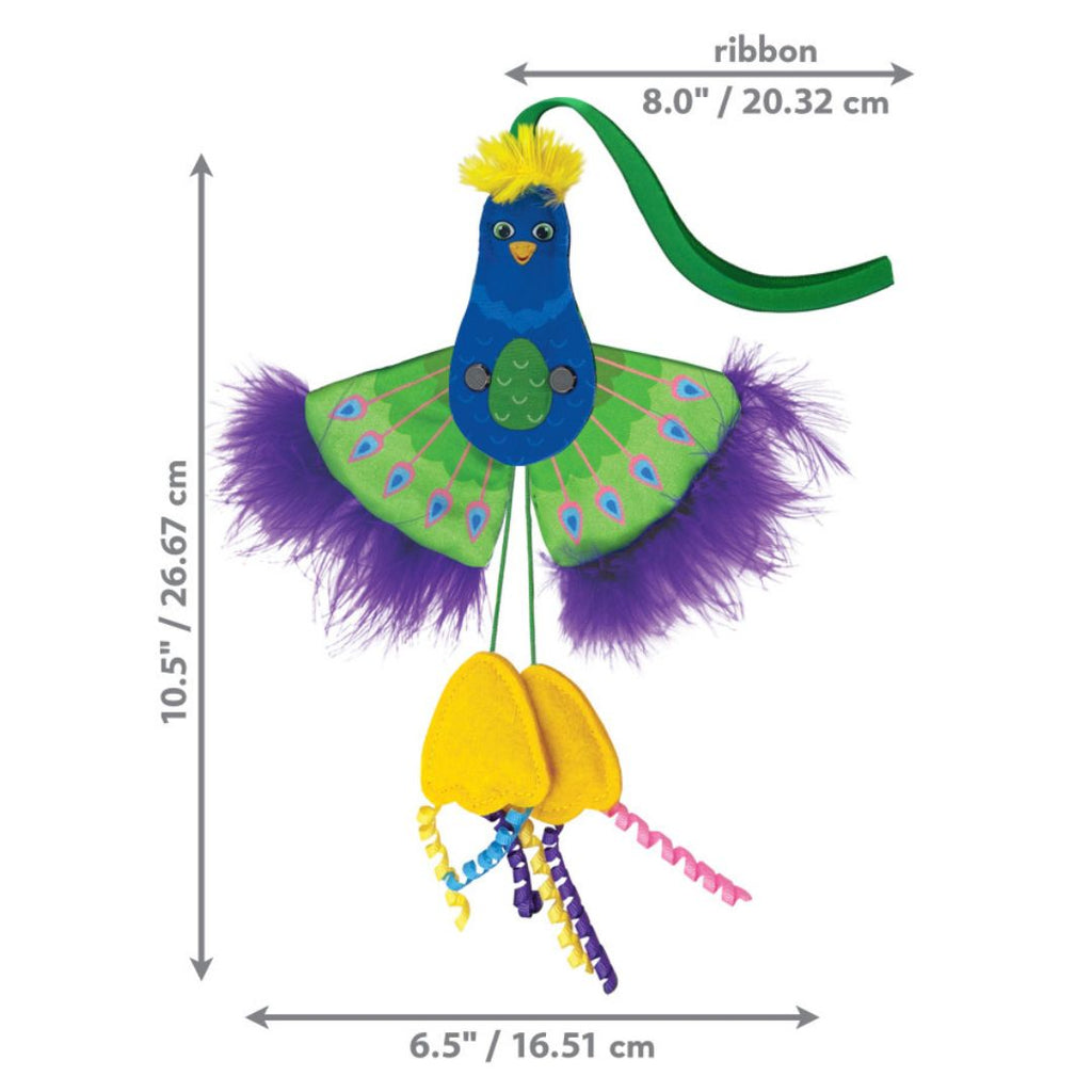 KONG Connects Peacock Cat Toy 1ea