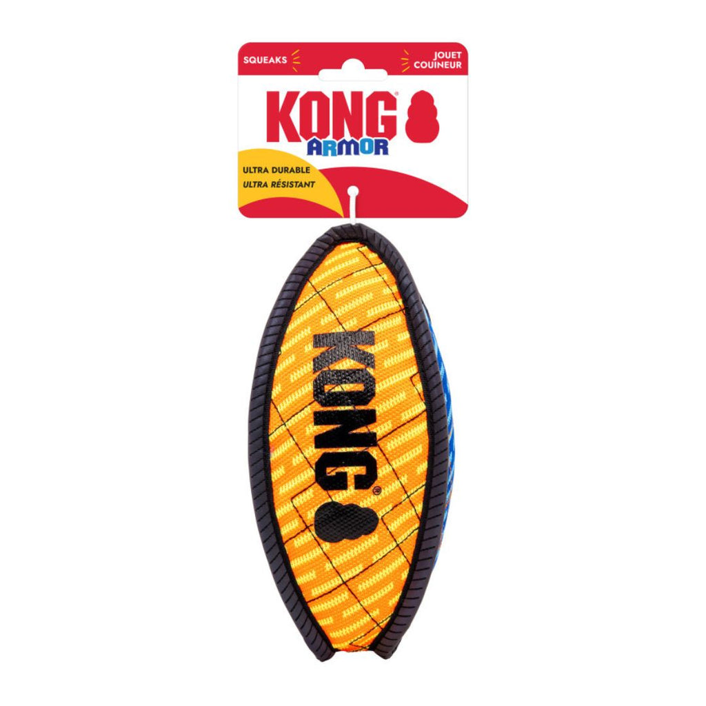 KONG Armor Football Dog Toy Assorted  MD