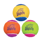 KONG Air Dog Squeaker Dog Toy Birthday Balls Assorted 1ea/3 pk, MD