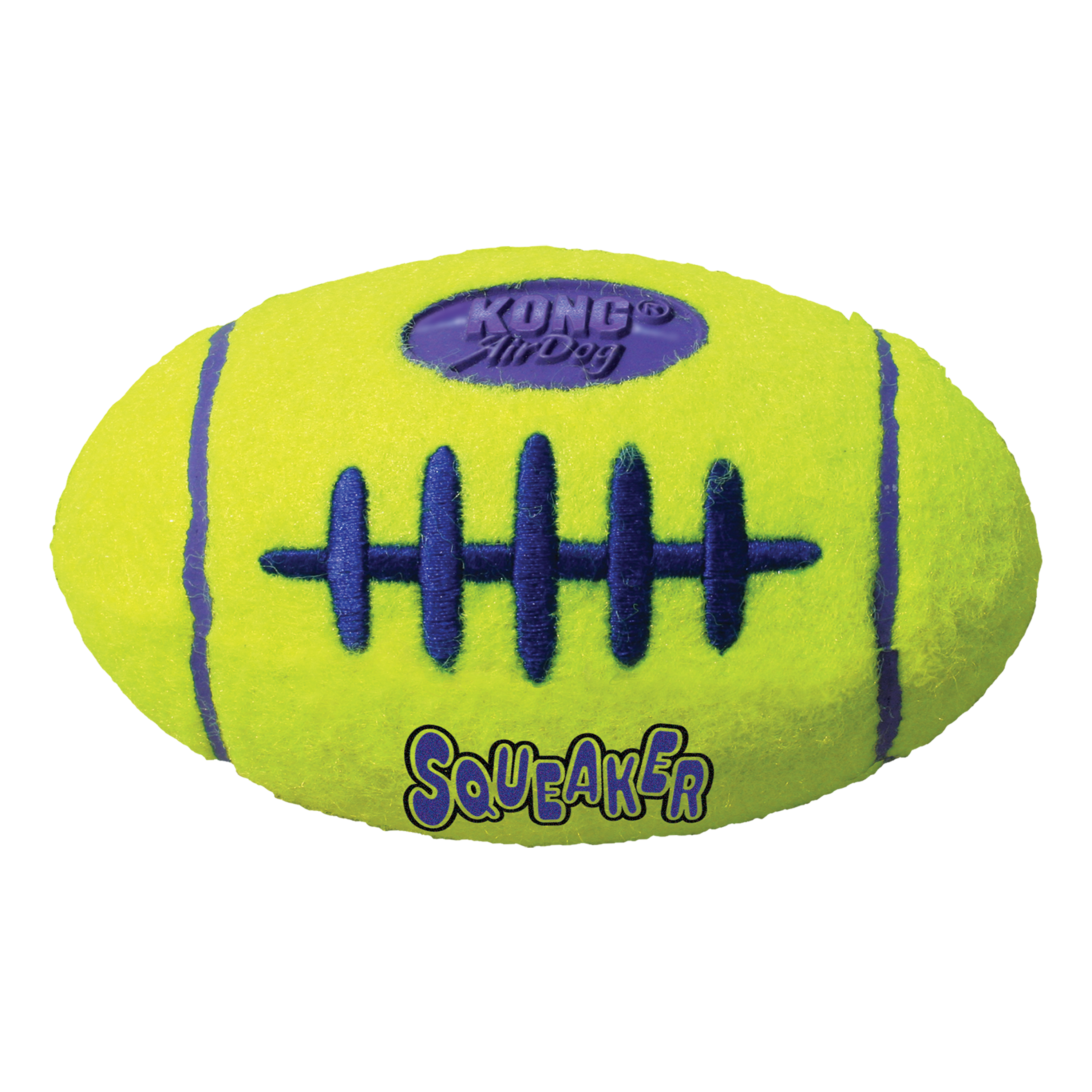 KONG Air Dog Squeaker Football Dog Toy 1ea/SM