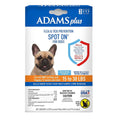 Adams Plus Flea  Tick Prevention Spot On for Dogs 3 Month Supply, Clear, 1ea/Medium Dogs 15 To 30 lb