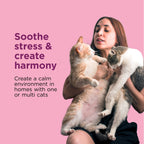 Comfort Zone Single & Multi-Cat Calming Kit For A Soothing Home 2 PK Diffuser Refills 1ea/2 Refills-48 ml