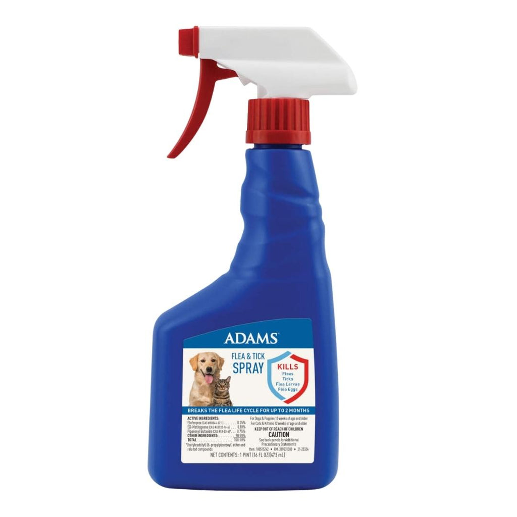 Adams Flea  Tick Dog and Cat Spray 1ea/16 fl oz