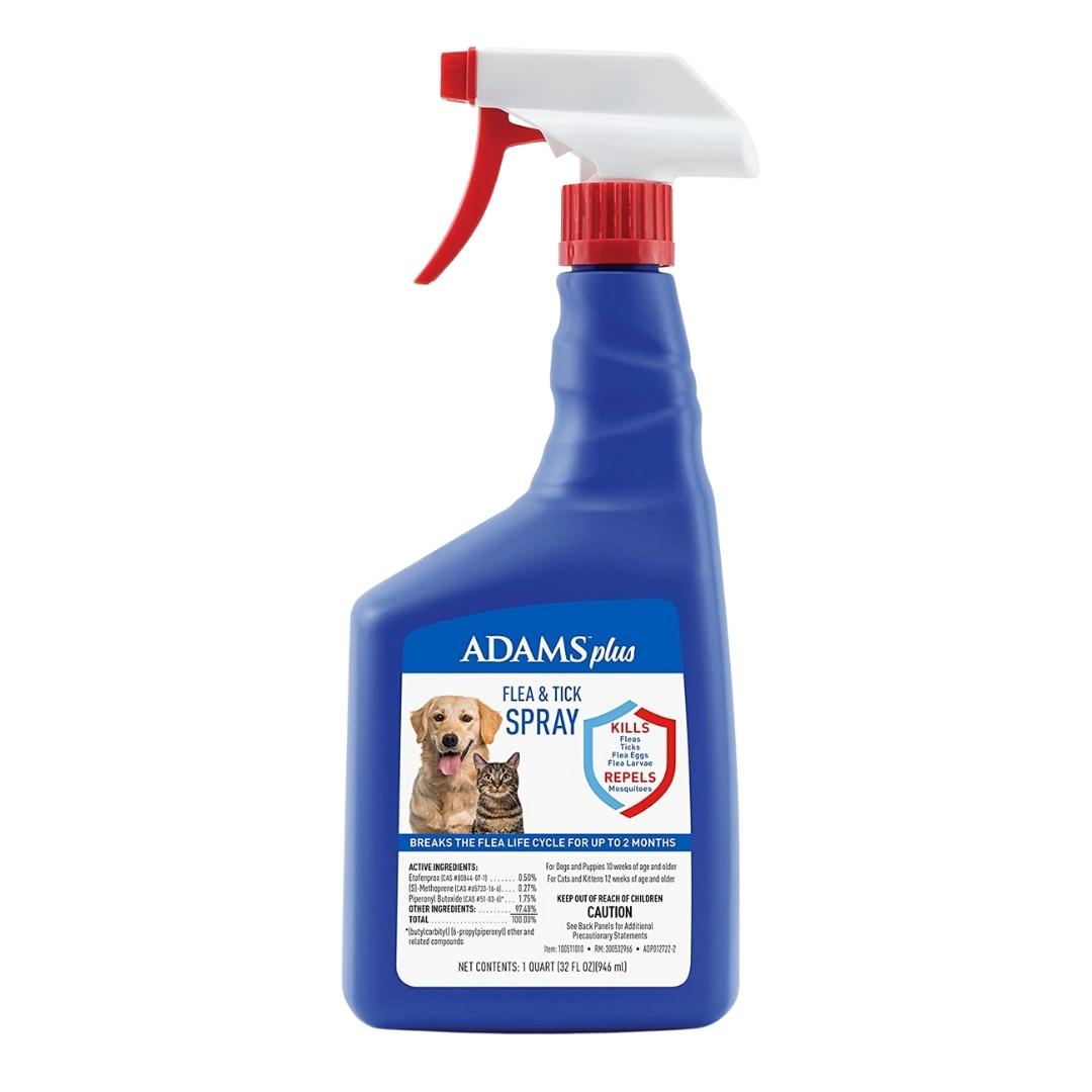 Adams Flea  Tick Dog and Cat Spray 1ea/32 fl oz