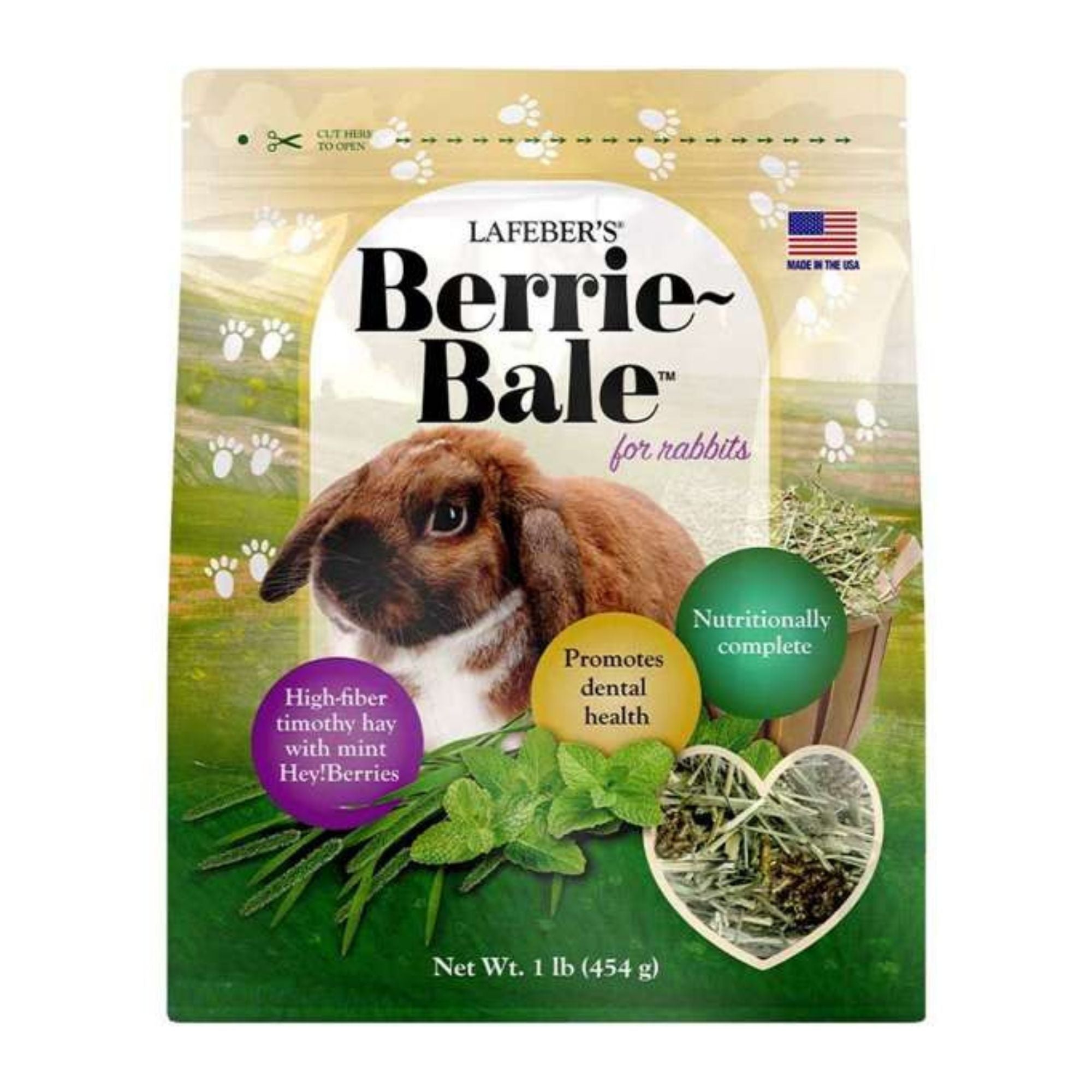 Lafeber Company Berrie-Bale for Rabbits Mint 1ea/1 lb
