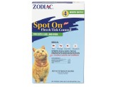 Zodiac Spot On Plus Flea  Tick Control for Cats 1ea/5 Lbs And Over, 4 pk