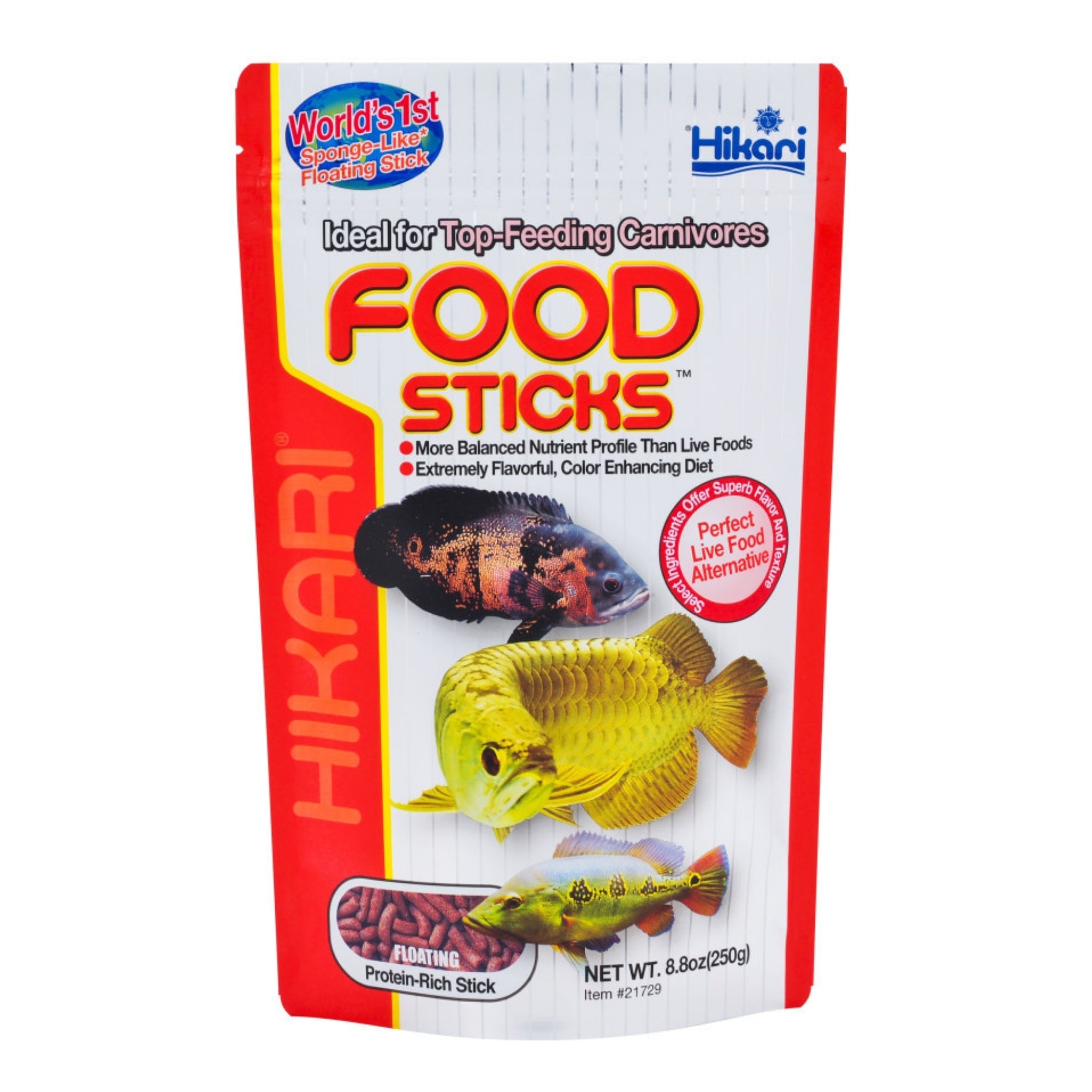 Hikari USA Food Sticks Floating Fish Food 1ea/8.8 oz