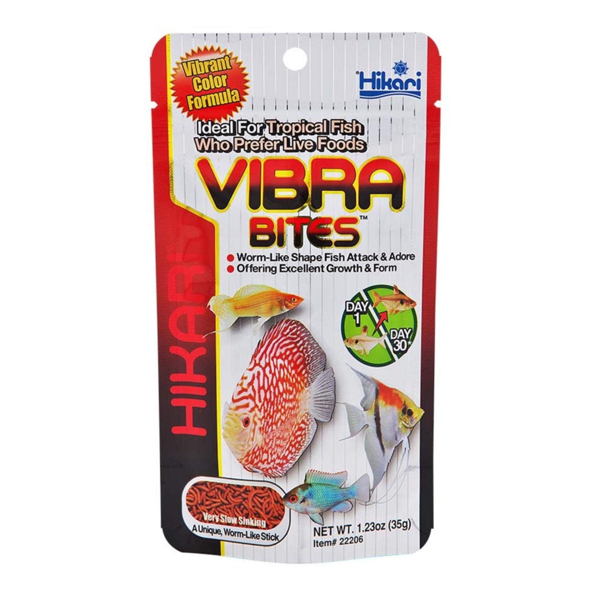 Hikari USA Vibra Bites Tropical Fish Food 1ea/1.23 oz