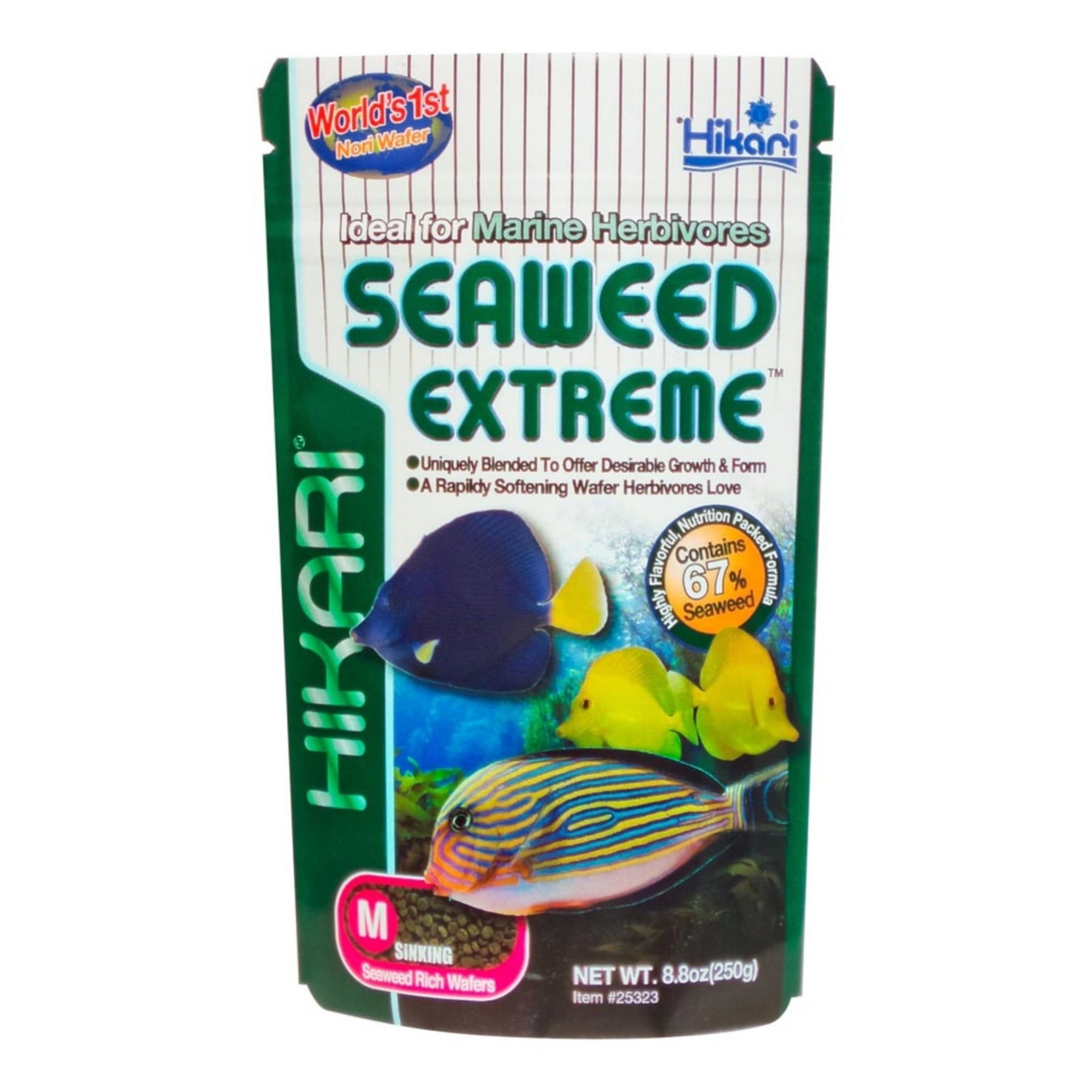 Hikari USA Seaweed Extreme Wafer Fish Food 1ea/3.16 oz, MD