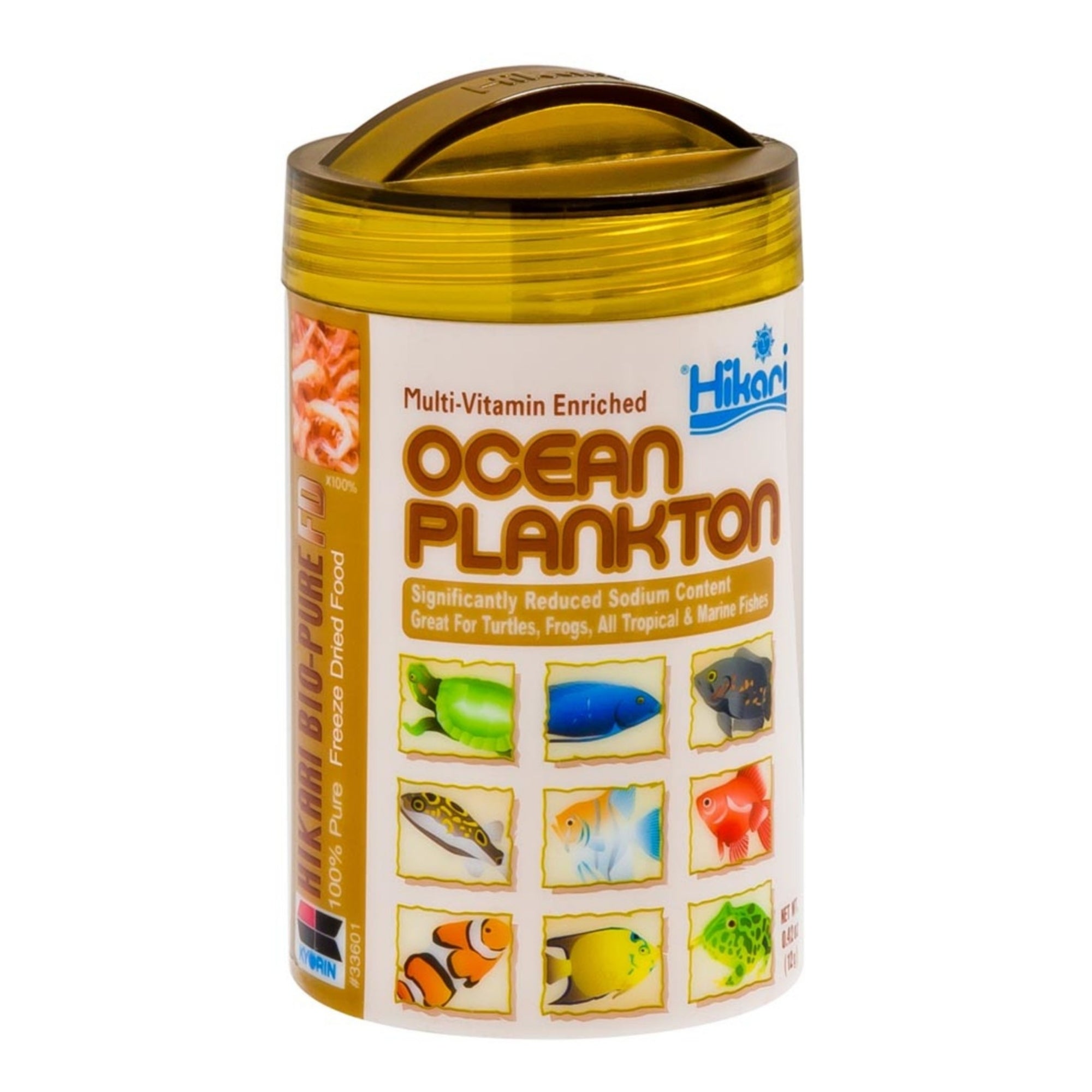 Hikari USA BioPure Freeze Dried Ocean Plankton Fish Food 1ea/0.42 oz