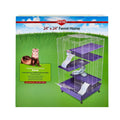 Kaytee Deluxe 24 X 24 Multi-Level Home With Casters 1ea/24in. X 24in.
