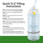 Kaytee Chew-Proof Water Bottle Clear 1ea/26oz.