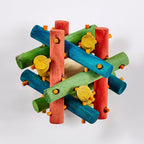 Kaytee Nut Knot Nibbler 1ea/3.5in. X 4in. X 3.5in.