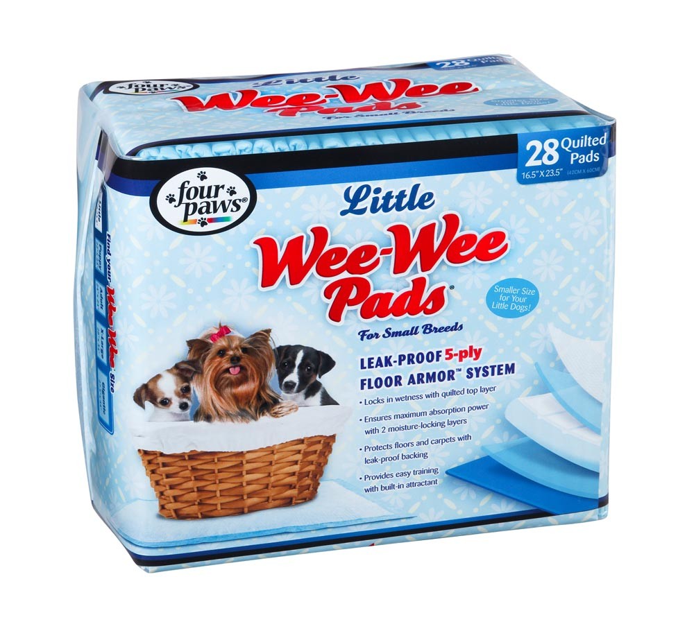 Four Paws WeeWee Superior Performance Little Dog Pee Pads 1ea/16.5 in X 23.5 in 28 ct