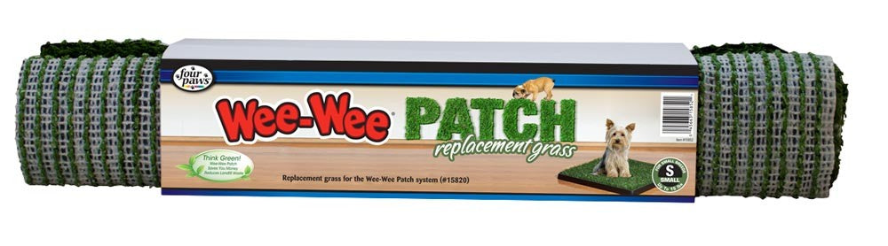 Four Paws WeeWee Dog Grass Replacement 1ea/19 in X 19 in 12 ct