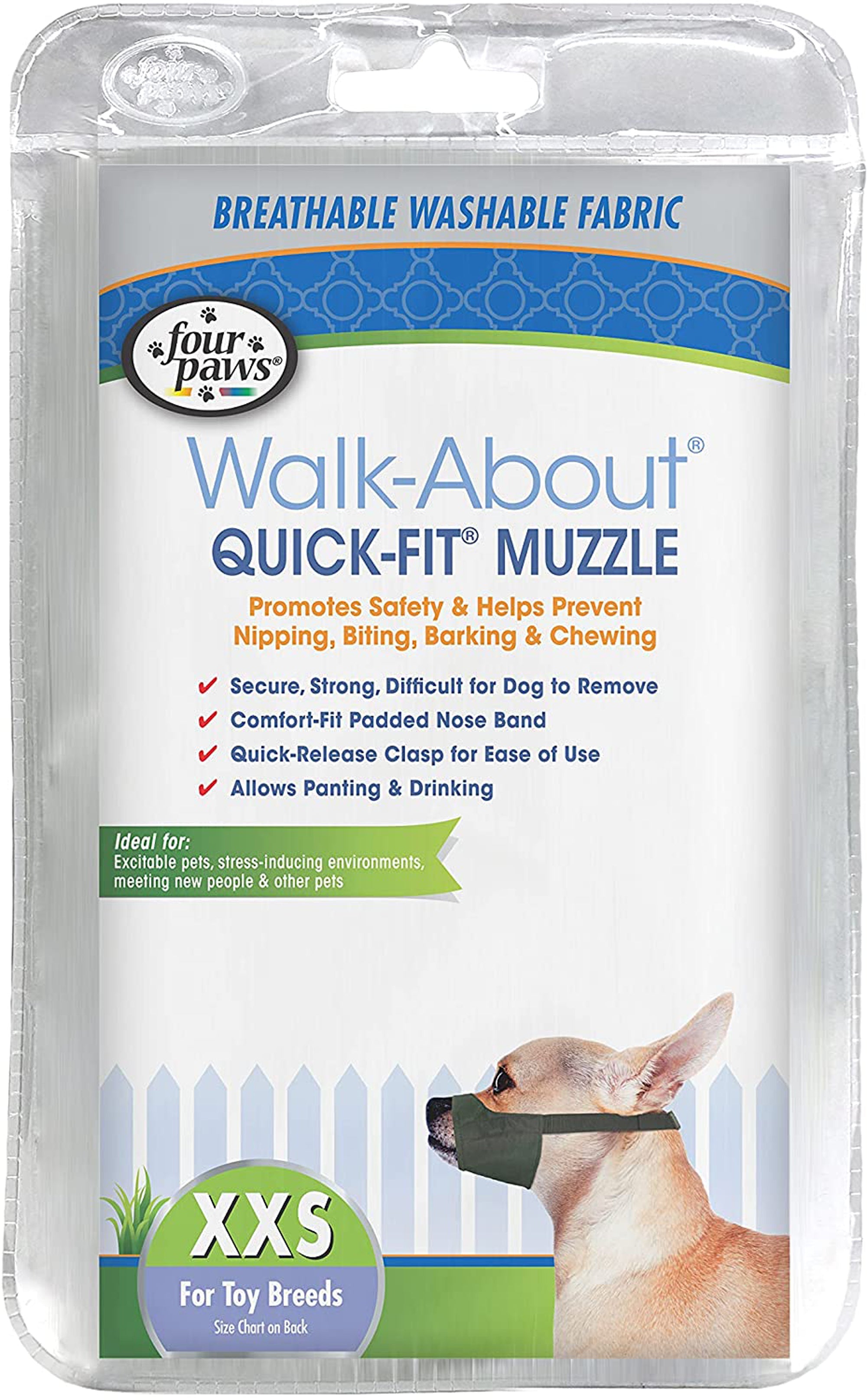 Four Paws QuickFit Dog Muzzle 1ea/XXS 1 ct