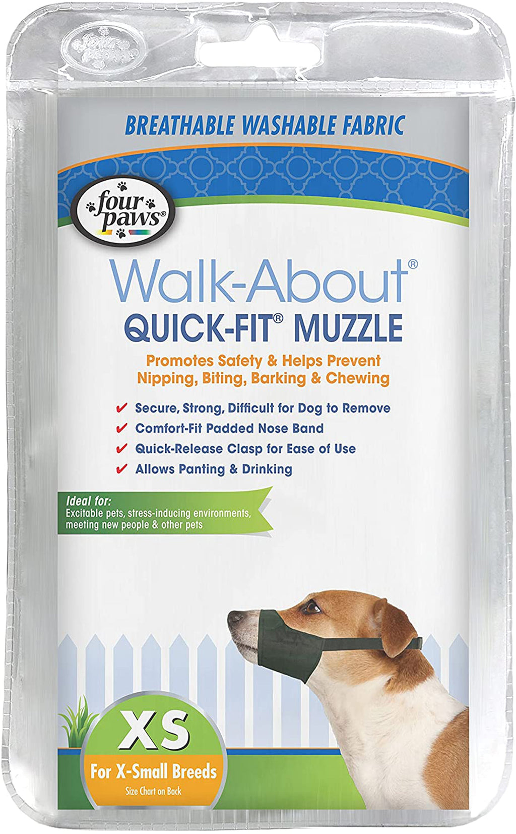 Four Paws QuickFit Dog Muzzle 1ea/XS 1 ct