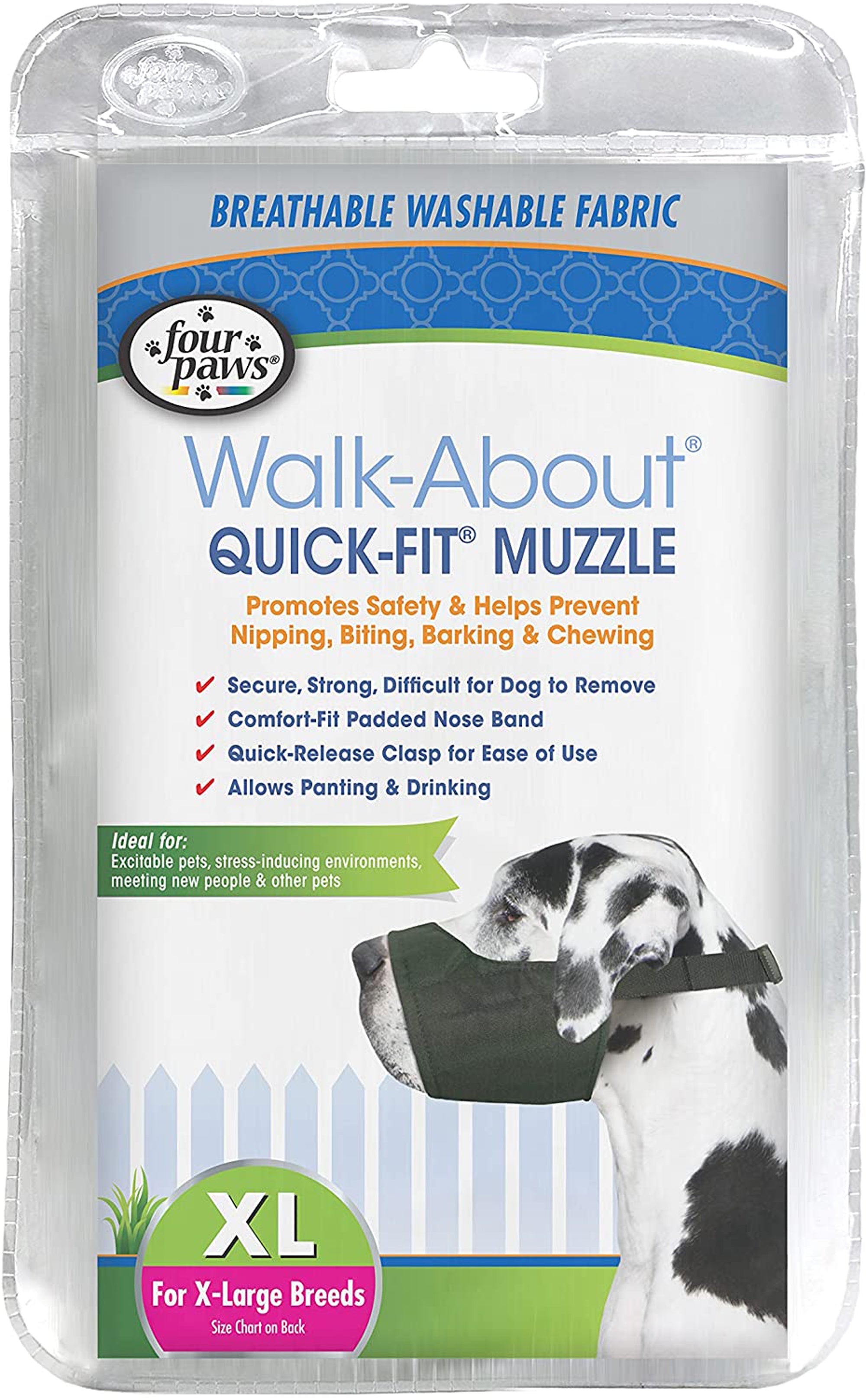 Four Paws QuickFit Dog Muzzle 1ea/XL 1 ct