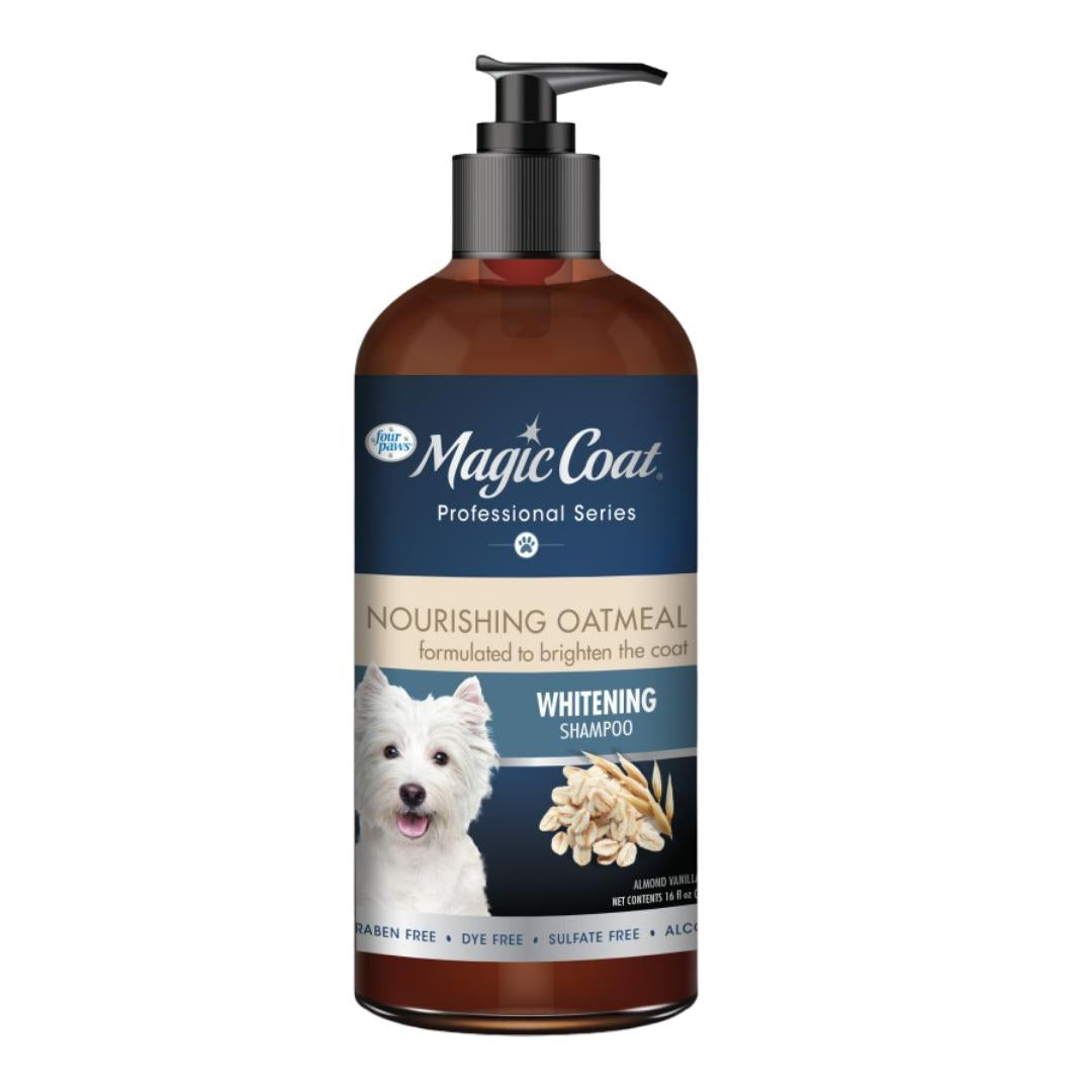 Four Paws Magic Coat Professional Series Nourishing Oatmeal Whitening Dog Shampoo Almond Vanilla, 1ea/16 oz 1 ct