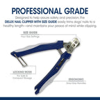 Four Paws Magic Coat Professional Series Deluxe Dog Nail Clipper with Size Guide 1ea/1 ct