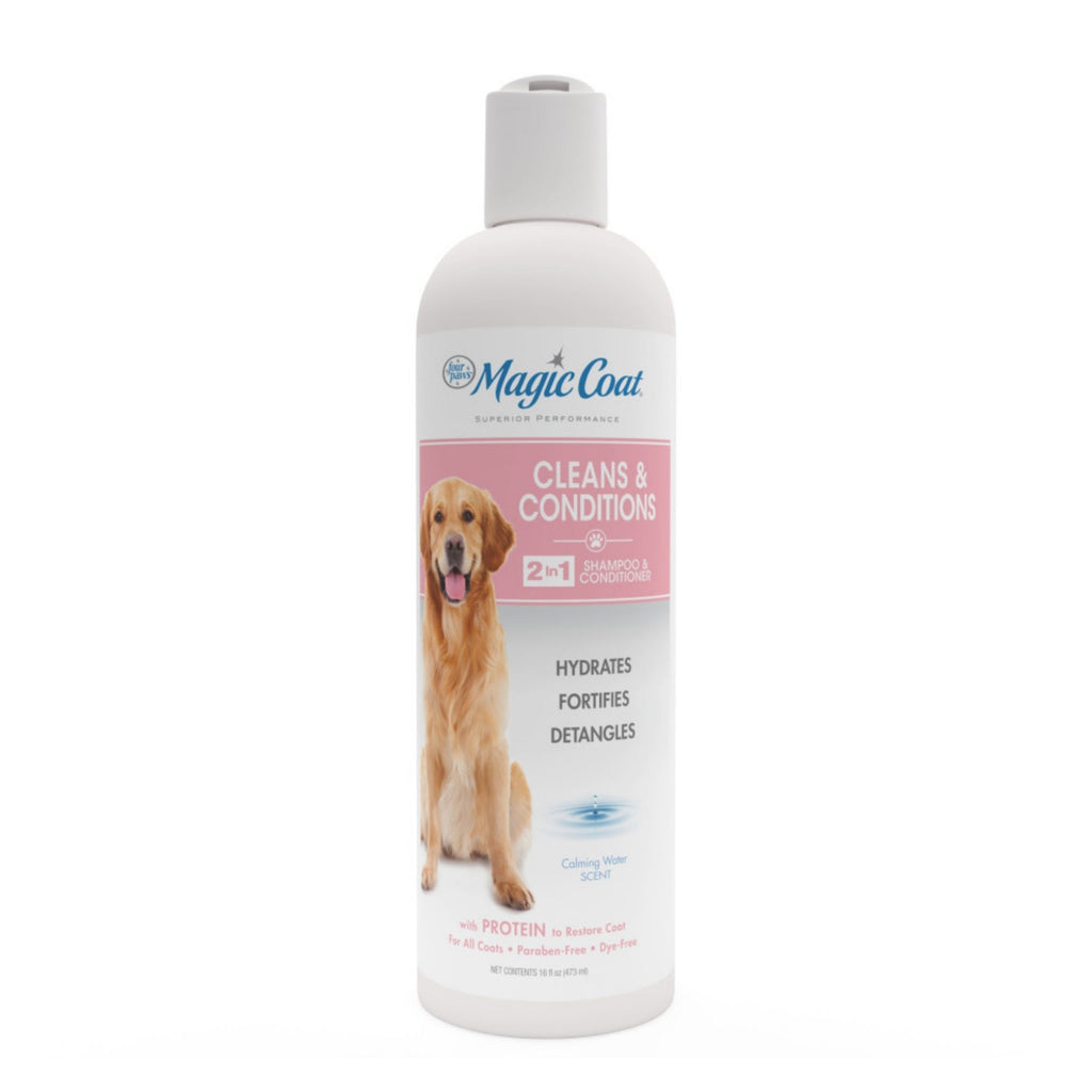 Four Paws Magic Coat Cleanse  Conditions 2in1 Dog Shampoo and Conditioner Calming Water, 1ea/16 oz 1 ct