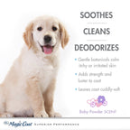 Four Paws Magic Coat Gentle Tearless Puppy Shampoo Baby Powder, 1ea/16 oz 1 ct