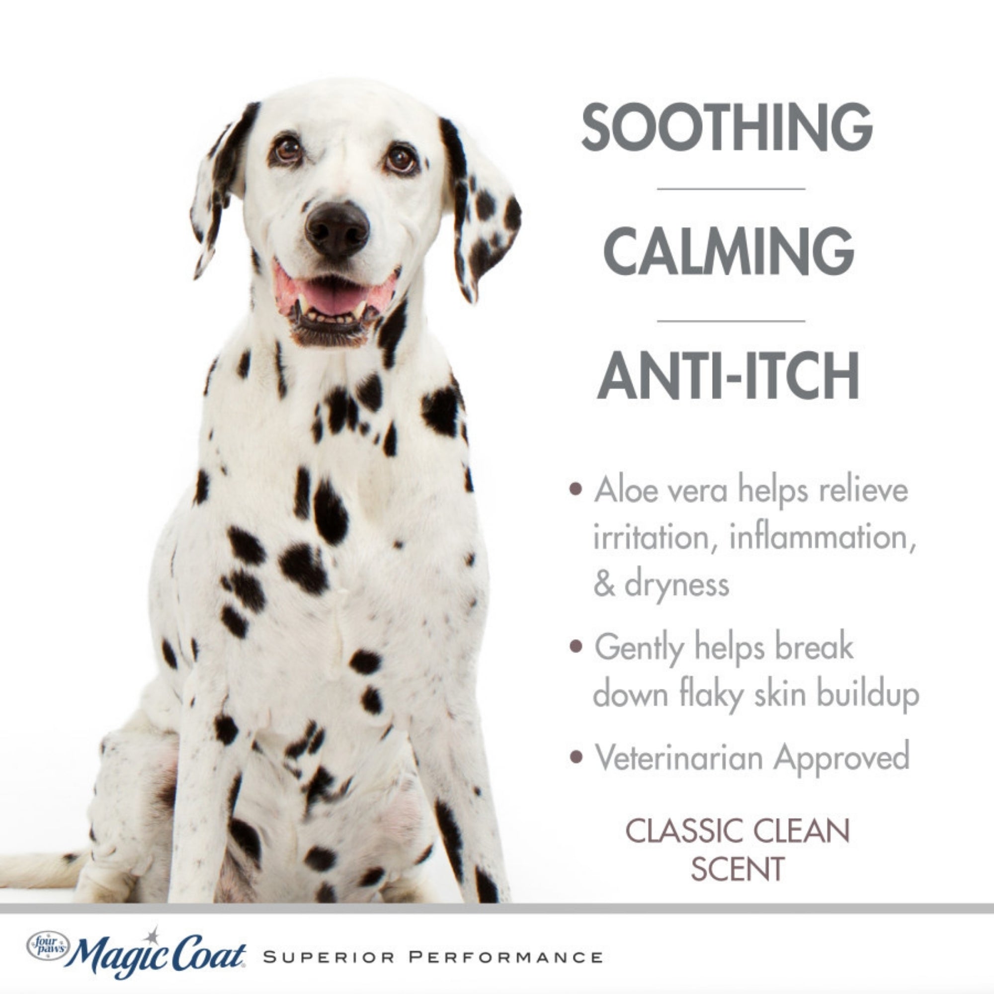 Four Paws Magic Coat Medicated Dog Shampoo Classic Clean, 1ea/16 oz 1 ct