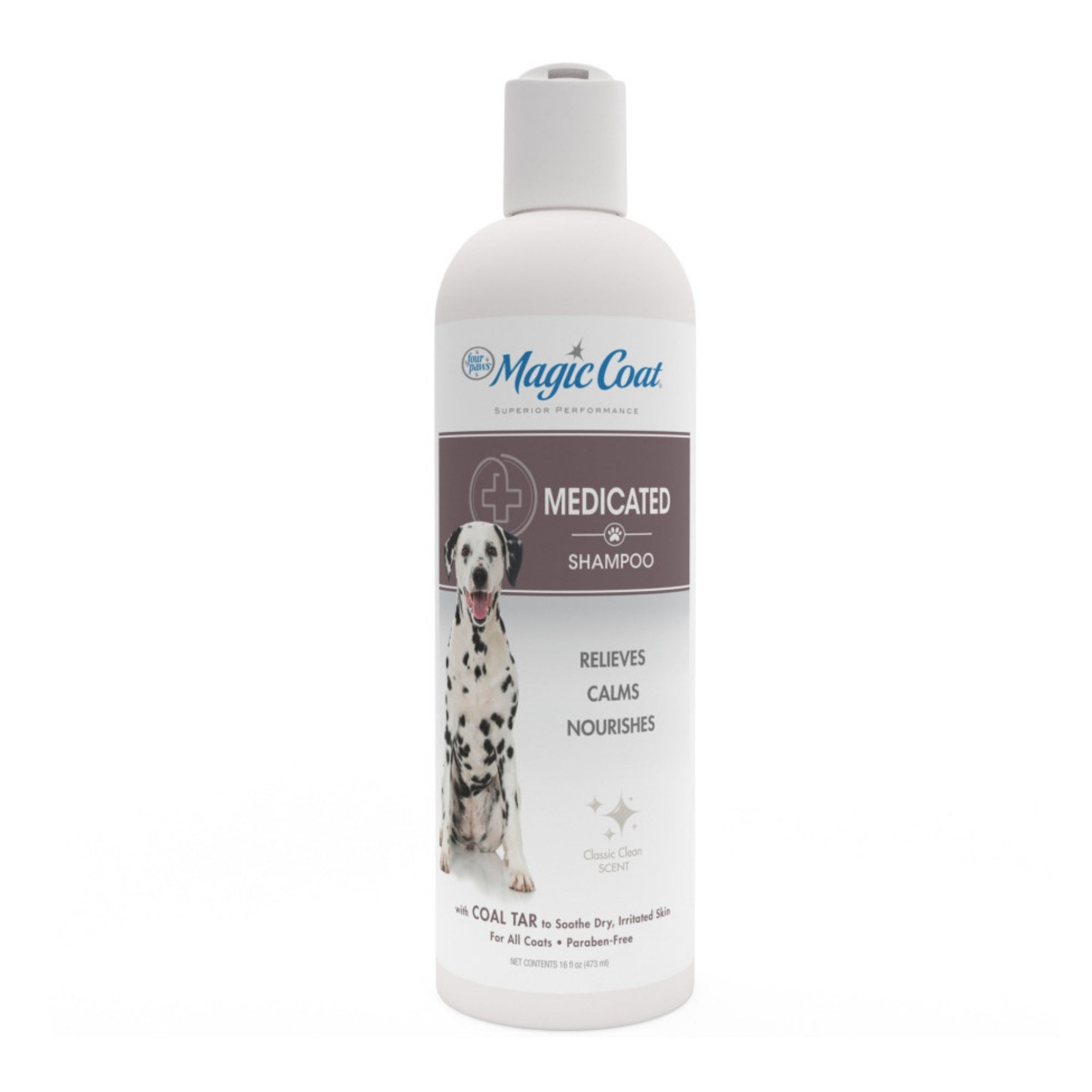 Four Paws Magic Coat Medicated Dog Shampoo Classic Clean, 1ea/16 oz 1 ct