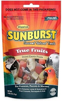 Sunburst Gourmet Natural Avian Treat True Fruits 20 Lb