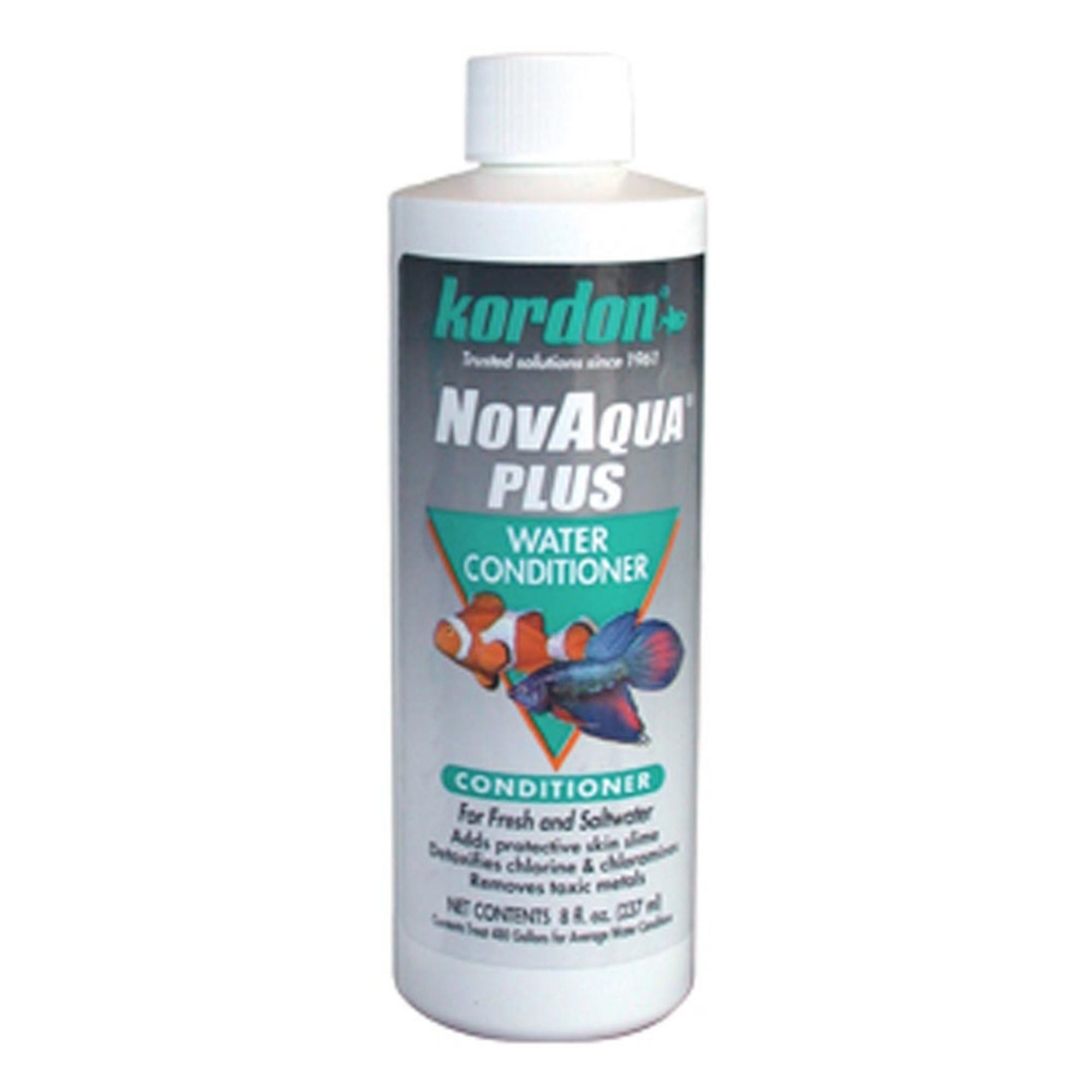 Kordon NovAqua Plus Water Conditioner & Dechlorinator 1ea/8 floz.