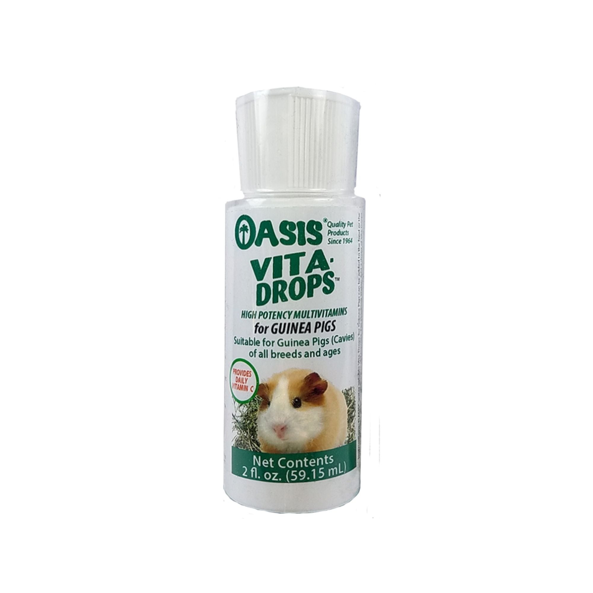 Oasis Vita-Drops High Potential Daily Multivitamin for Guinea Pigs 1ea/2 floz.