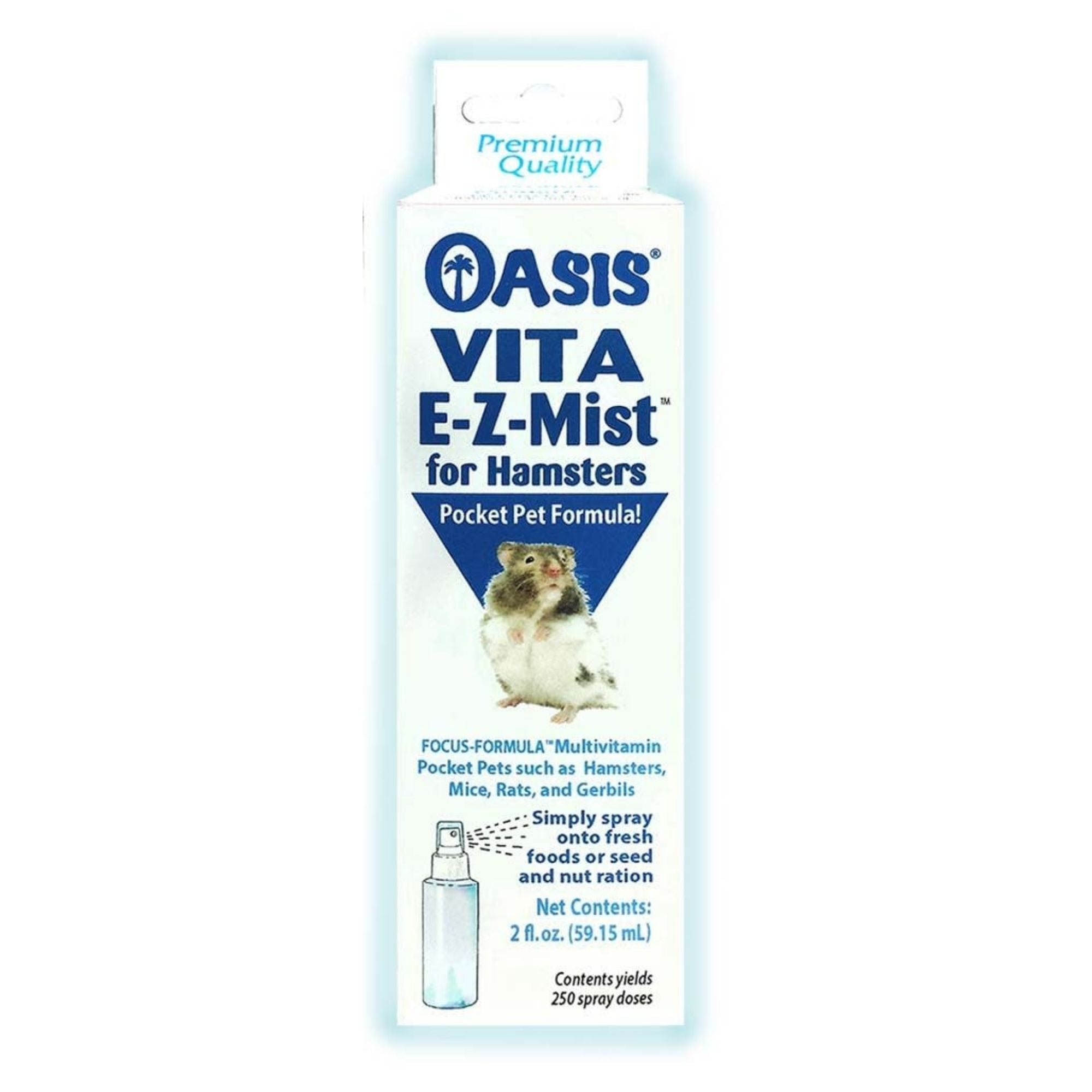 Oasis VITA E-Z-Mist Multivitamin Spray for Hamster & Pocket Pets 1ea/2 floz.