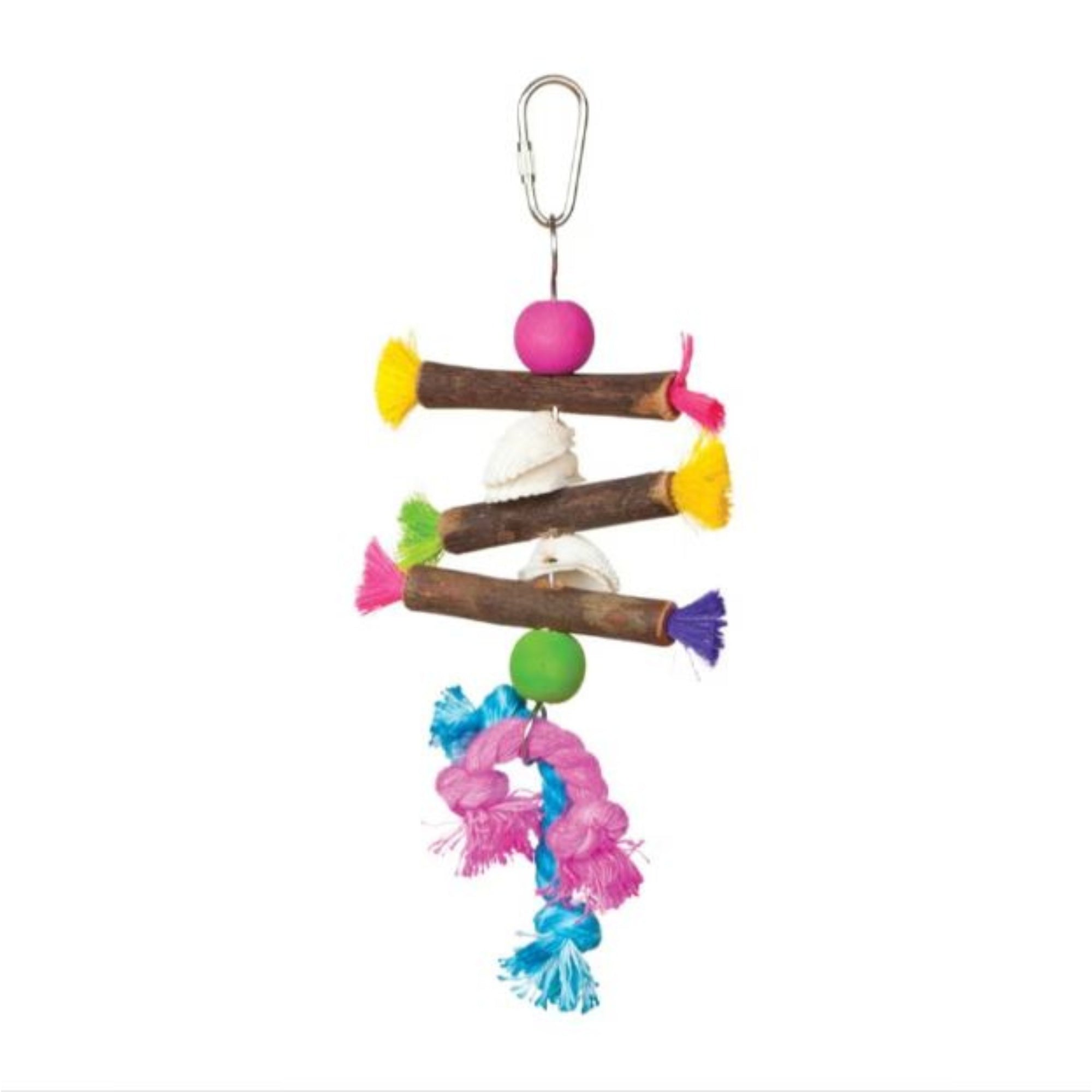 Tropical Teasers Shells And Sticks Bird Toy 5.5 x 9in.