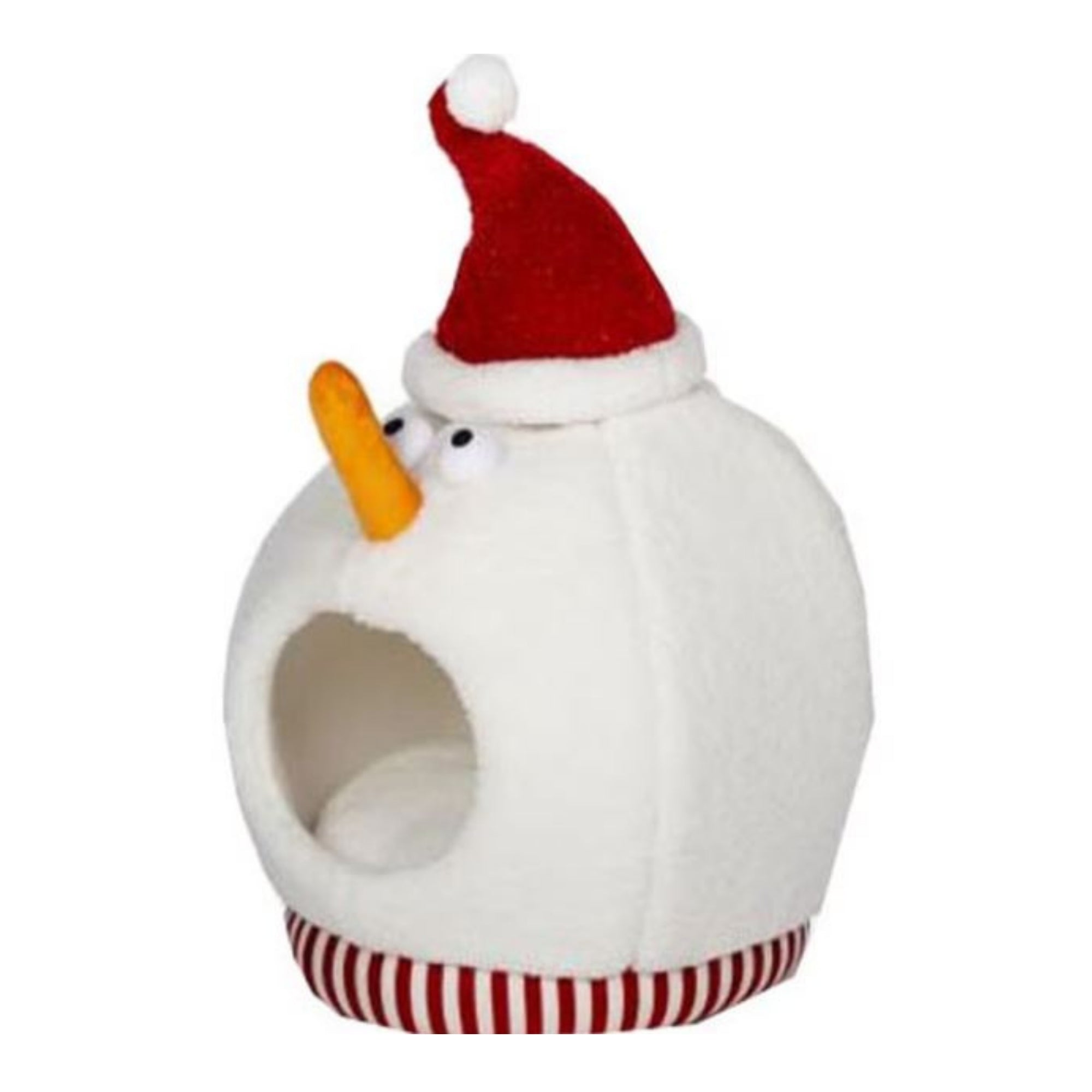 Prevue Comfy Frosty's Cat Hideaway White 17 x 13 x 18