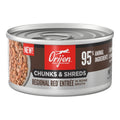 Orijen Cat Grain Free Chunks And Shreds Regional Red 3oz. (Case of 24)