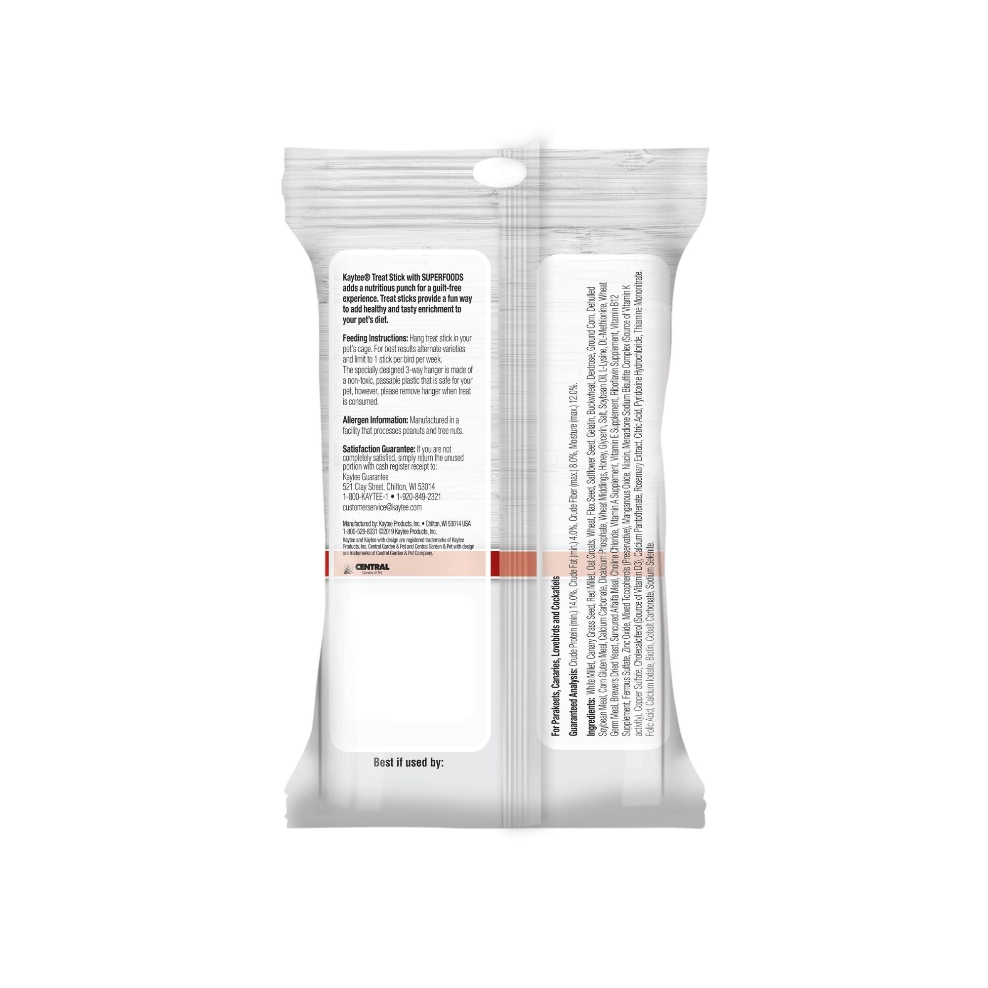 Kaytee Avian Superfood Treat Stick 1ea/5.5oz.