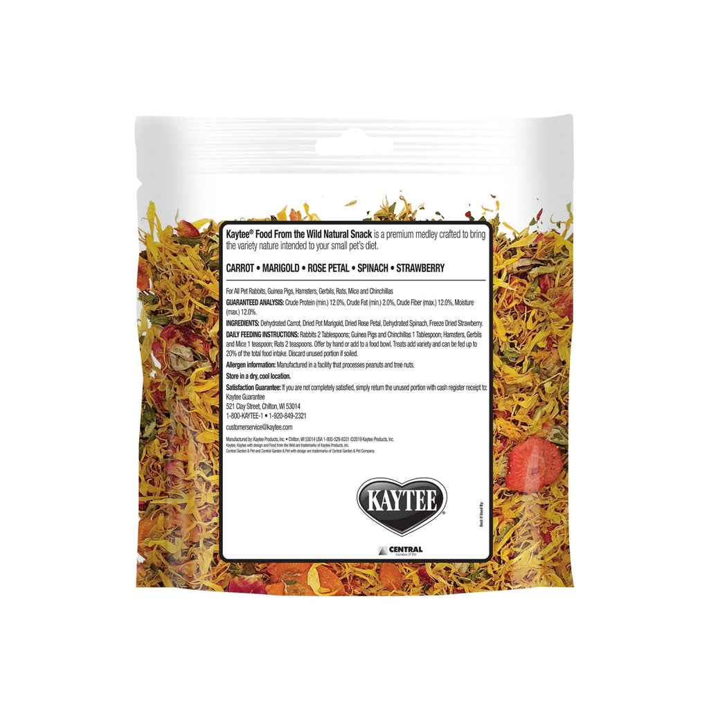 Kaytee Food From the Wild Natural Snack Rabbit and Guinea Pig 1ea/1oz.