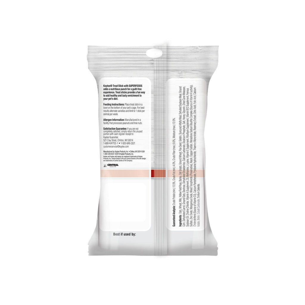 Kaytee Superfood Treat Stick Flax & Strawberry 1ea/5.5oz.