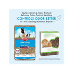 Kaytee Clean & Cozy Natural Paper with Extreme Odor Control Bedding 1ea/70 l
