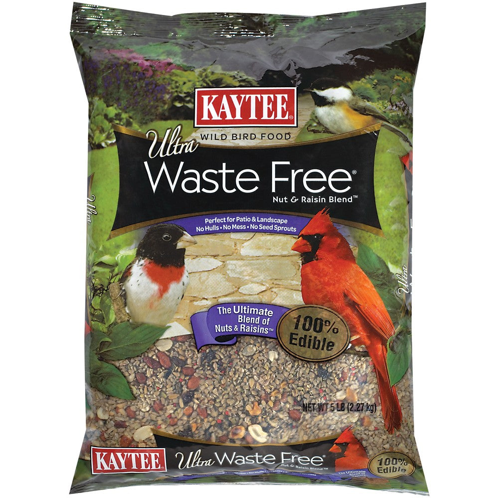 Kaytee Ultra Waste Free Nut  Raisin Blend 1ea/5 lb