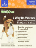 SENTRY Worm X Plus 7 Way DeWormer for Small Dogs 1ea/2 ct