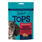 Stewart Pufftops Freeze Dried Flavor Enhancer Bacon/Cheese 3.5oz.