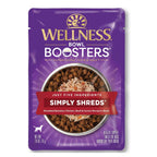 Wellness Bowl Boosters Simply Shreds 2.8oz. Chicken Beef Shred (Case of 12)