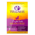 Wellness Dog Grain Free Small Breed 11Lb Turkey Chicken Salmon Complete Health