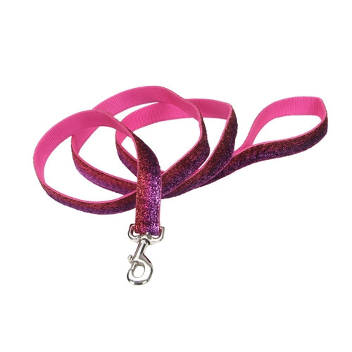Coastal Sparkles Dog Leash Pink 1x6